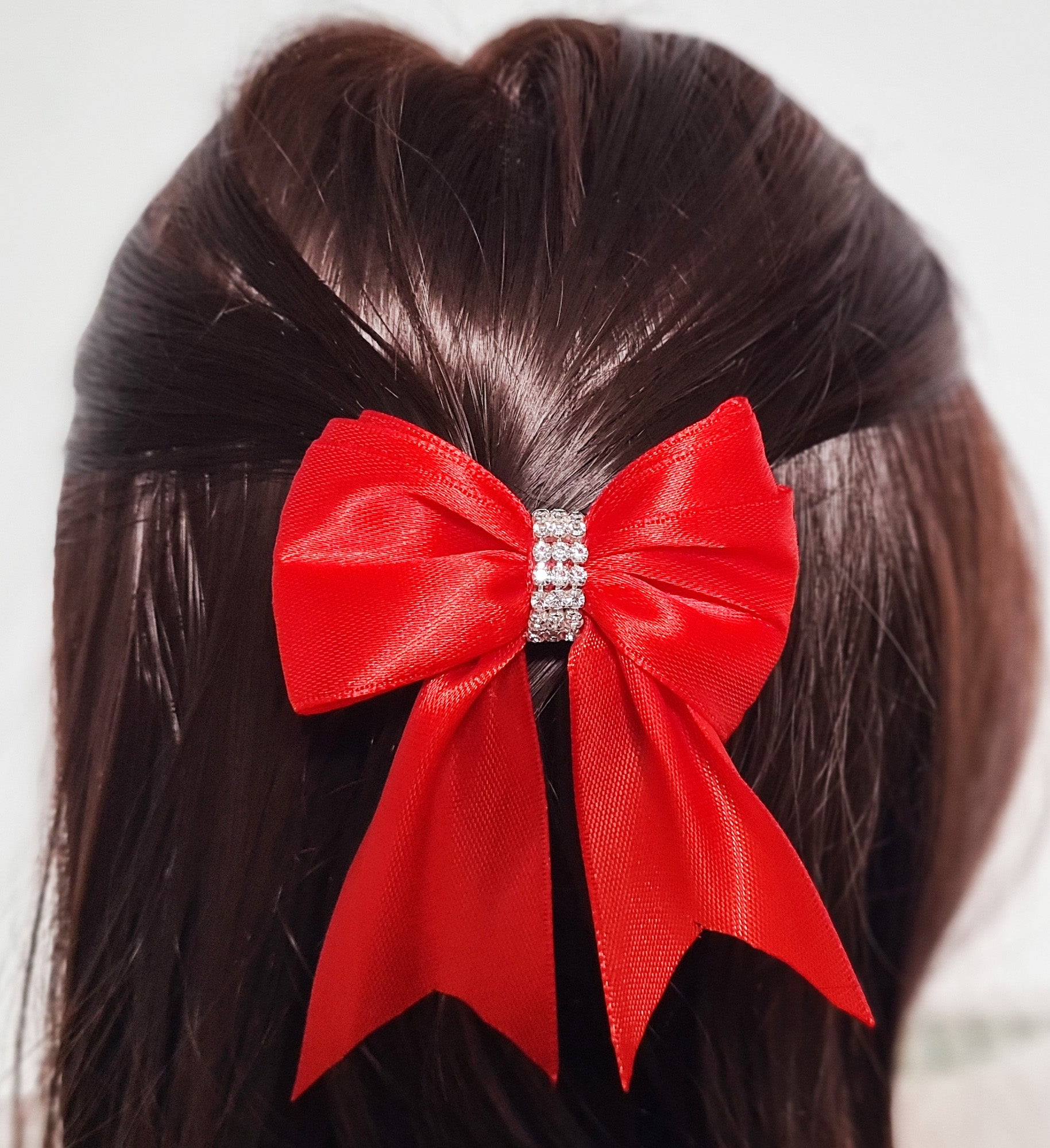 Fiocco per Capelli " Rosso "